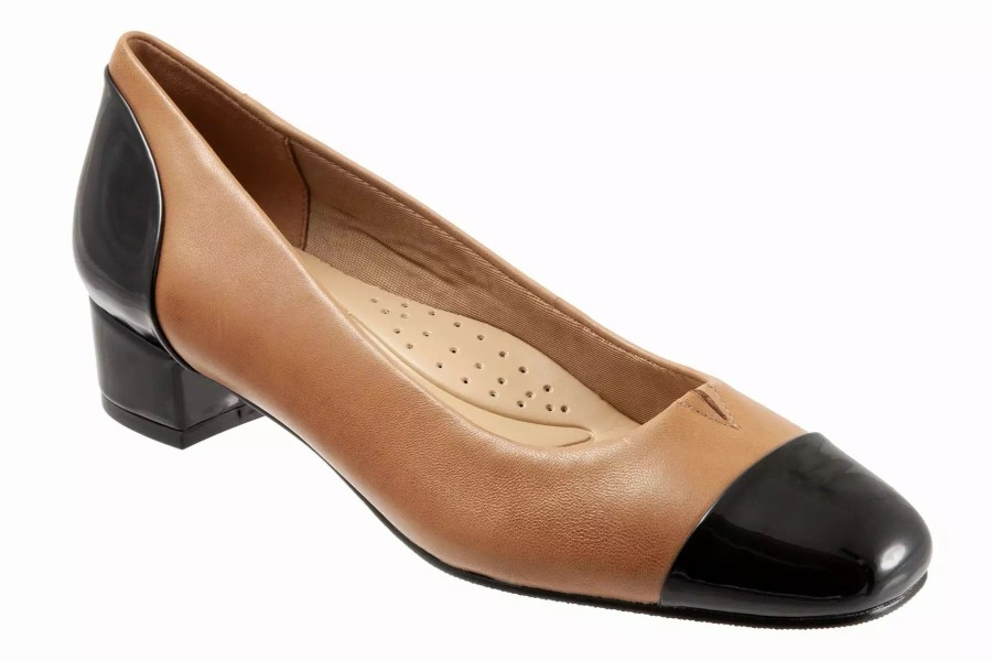 Dress Shoes * | Trotters Daisy Tan-Black