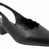 Dress Shoes * | Trotters Joselyn Black Snake Nubuck