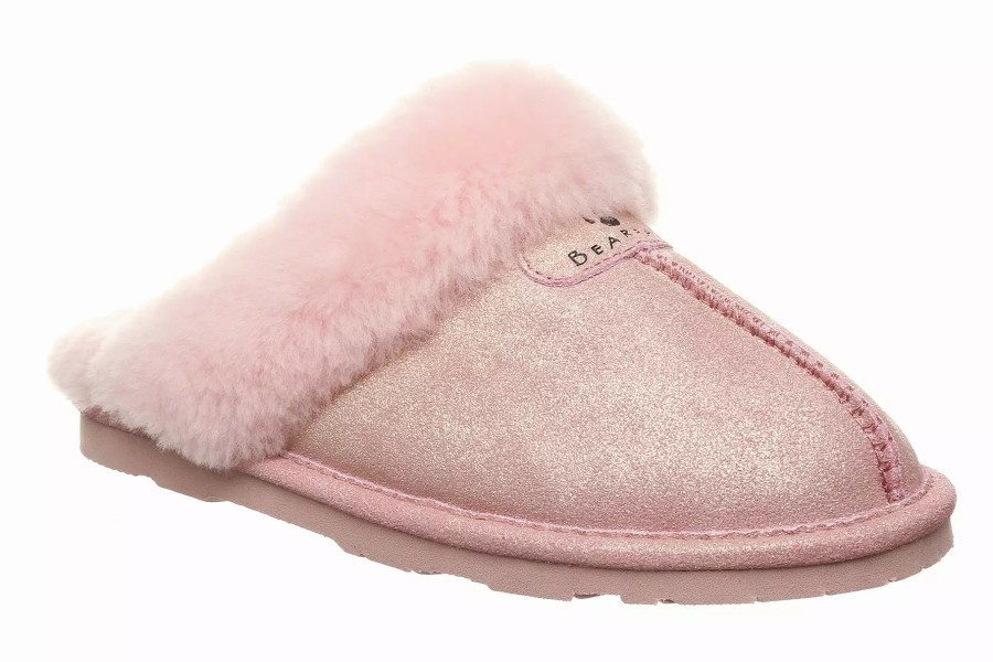 Slippers * | Bearpaw Loki Exotic Pink Glitter