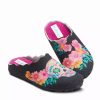 Slippers * | Flexus By Spring Step Sugarskull Black