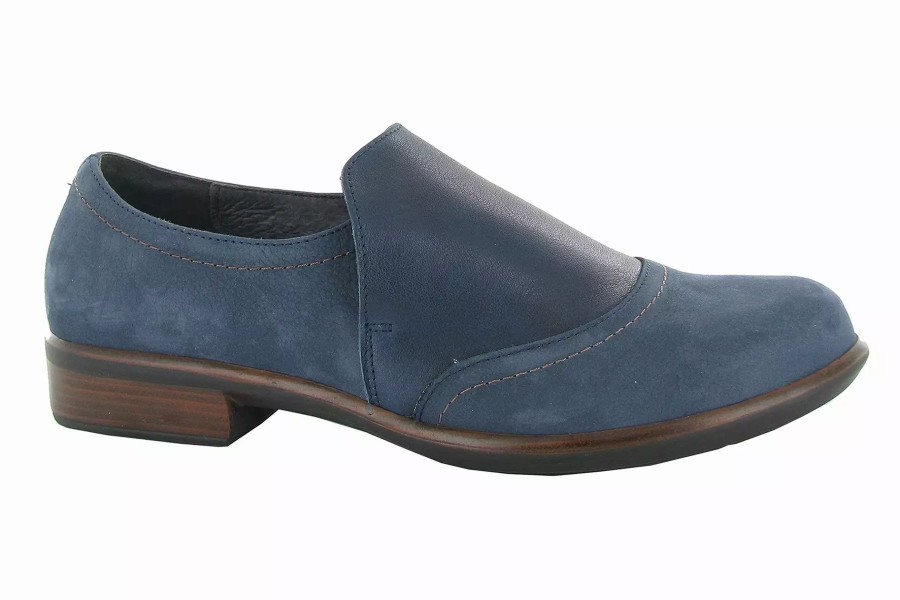 Dress Shoes * | Naot Angin Navy Velvet Nubuck-Soft Ink Leather