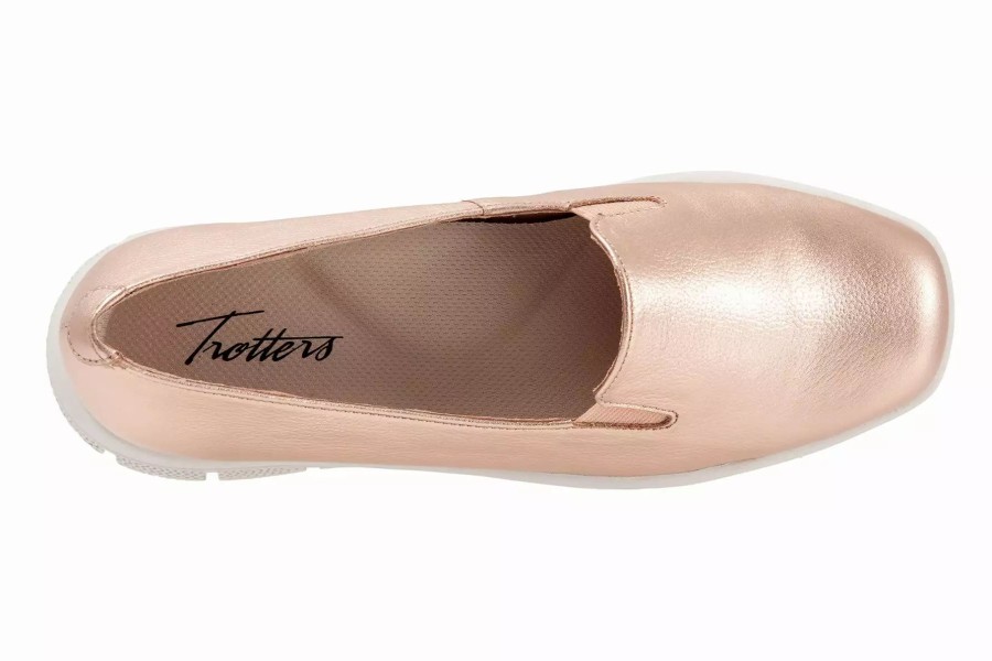 Dress Shoes * | Trotters Universal Rose Gold Metallic