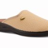 Slippers * | Flexus By Spring Step Scuff Beige