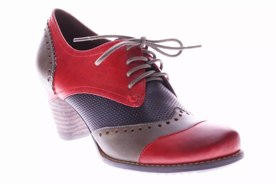 Dress Shoes * | Spring Step Bardot Red