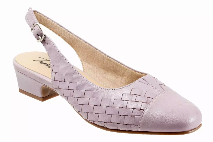 Dress Shoes * | Trotters Dea Woven Lavender