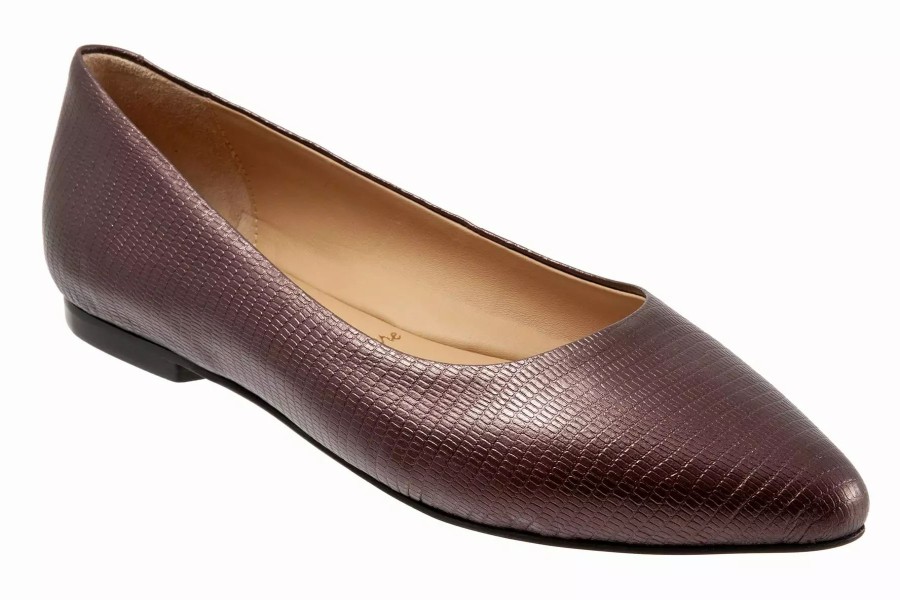 Dress Shoes * | Trotters Estee Burgundy