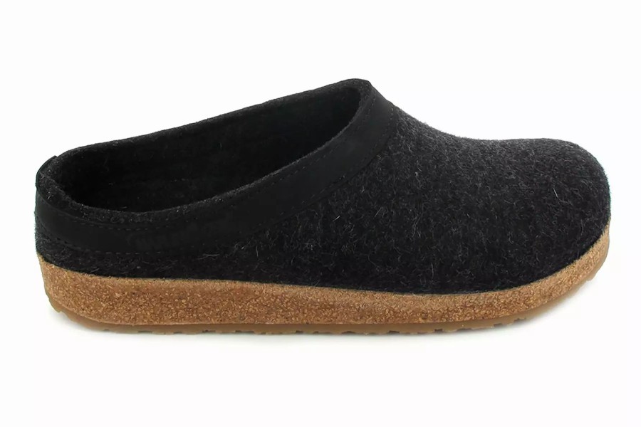 Slippers * | Haflinger Gzl Charcoal