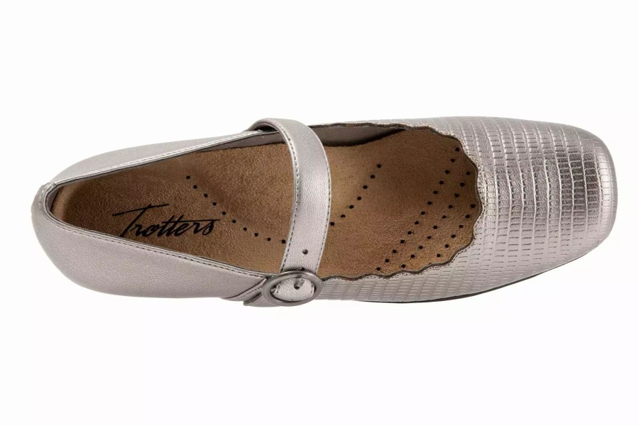 Dress Shoes * | Trotters Sugar Pewter