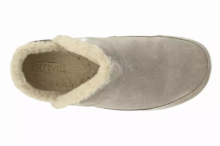 Slippers * | Strive Geneva Charcoal Grey