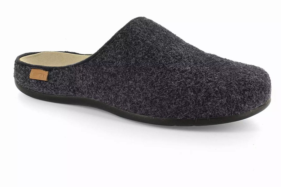 Slippers * | Strive Copenhagen Dark Grey