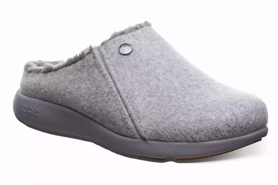 Slippers * | Strole Snug Gray Fog