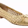 Dress Shoes * | Trotters Edith Gold Metallic