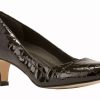 Dress Shoes * | Walking Cradles Joy Black Patent Crocco