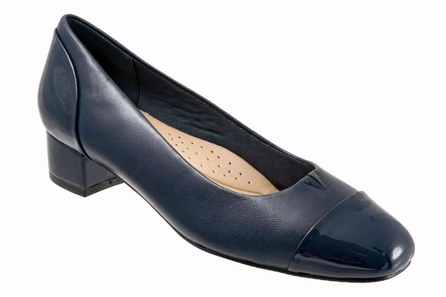 Dress Shoes * | Trotters Daisy Navy