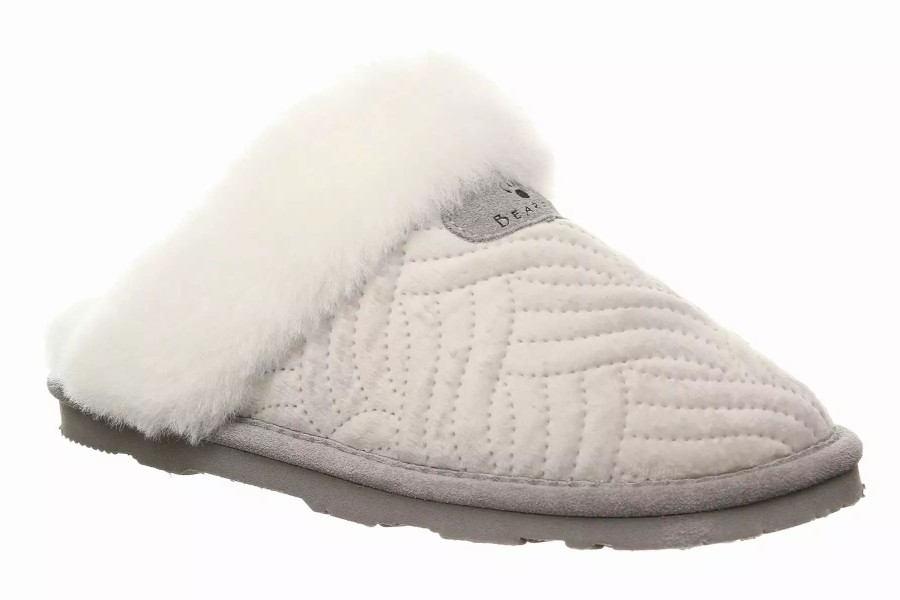 Slippers * | Bearpaw Effie Light Gray