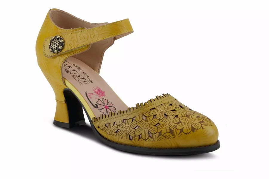 Dress Shoes * | L'Artiste By Spring Step Visionary Yellow