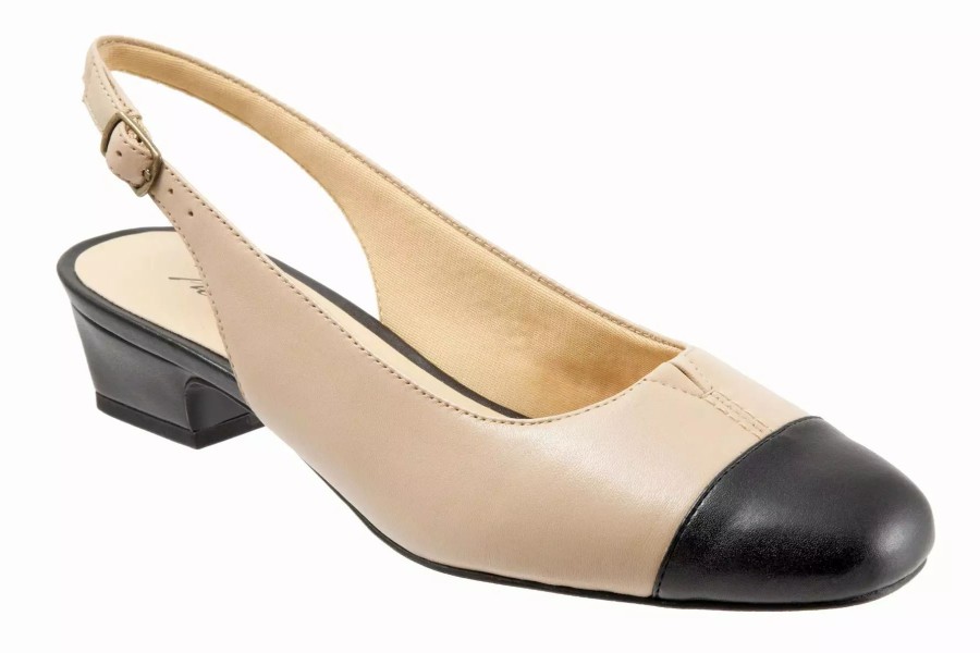 Dress Shoes * | Trotters Dea Nude-Black