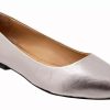 Dress Shoes * | Trotters Estee Pewter Metallic