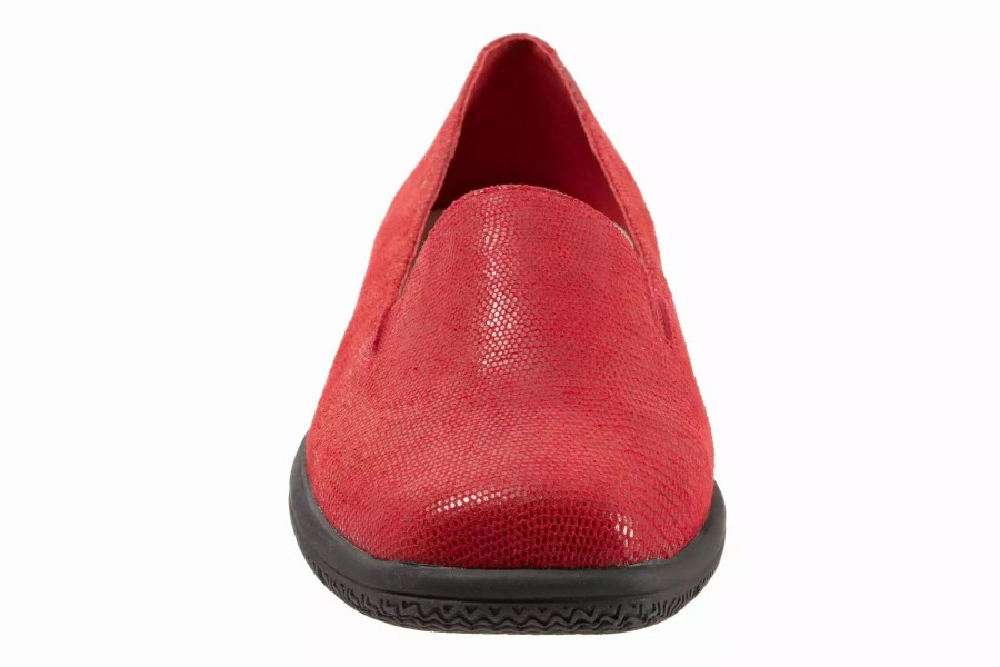 Dress Shoes * | Trotters Universal Dark Red Croc