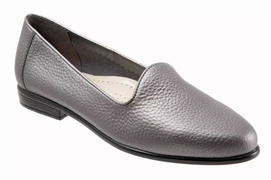 Dress Shoes * | Trotters Liz Tumbled Pewter