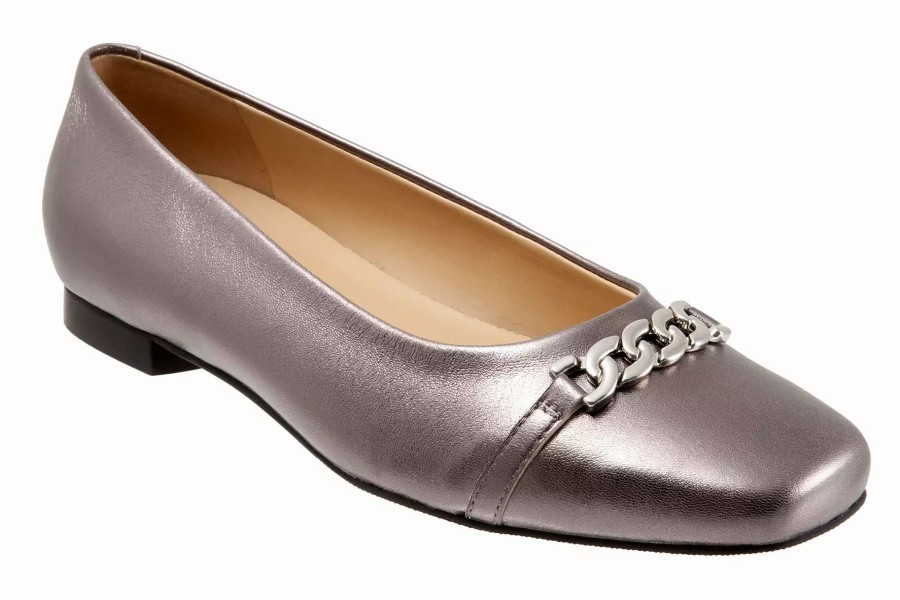 Dress Shoes * | Trotters Harmony Pewter