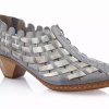 Dress Shoes * | Rieker Sina 78 Azur-Grey