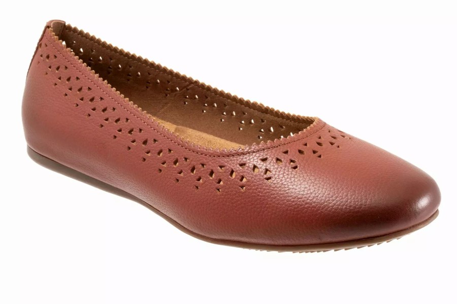 Dress Shoes * | Softwalk Selma Mahogany Tumble