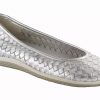 Dress Shoes * | David Tate Dazzle Silver Nappa