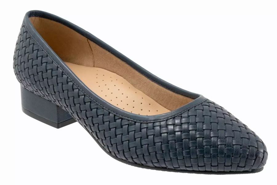 Dress Shoes * | Trotters Jade Navy