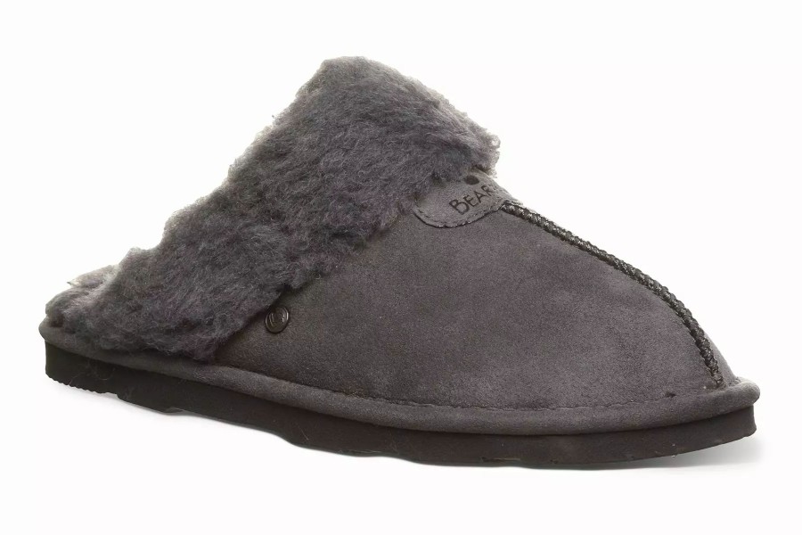 Slippers * | Bearpaw Loki Ii Vegan Charcoal