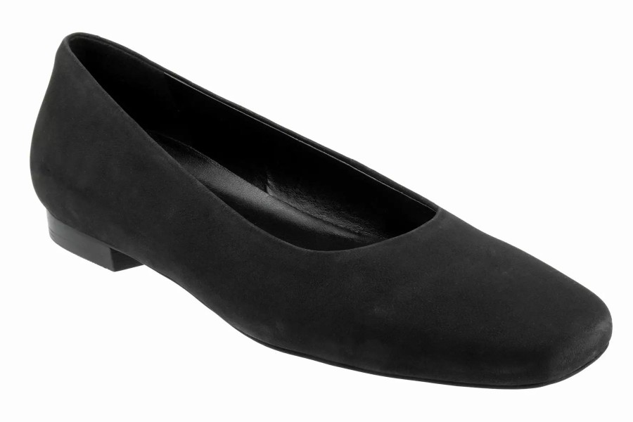 Dress Shoes * | Trotters Honor Black Nubuck