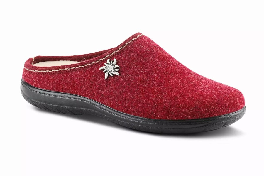 Slippers * | Flexus By Spring Step Loralee Bordeaux