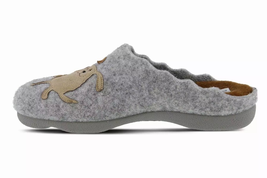 Slippers * | Spring Step Petlove Grey Multi