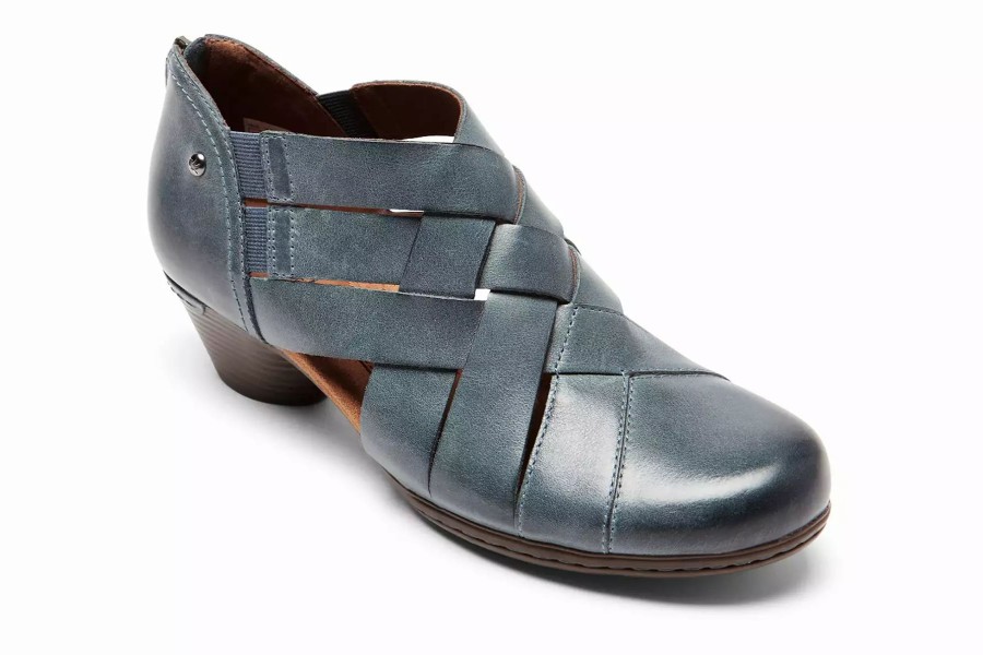 Dress Shoes * | Cobb Hill Laurel Woven Blue