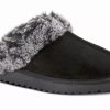 Slippers * | Flexus By Spring Step Linoheart Black