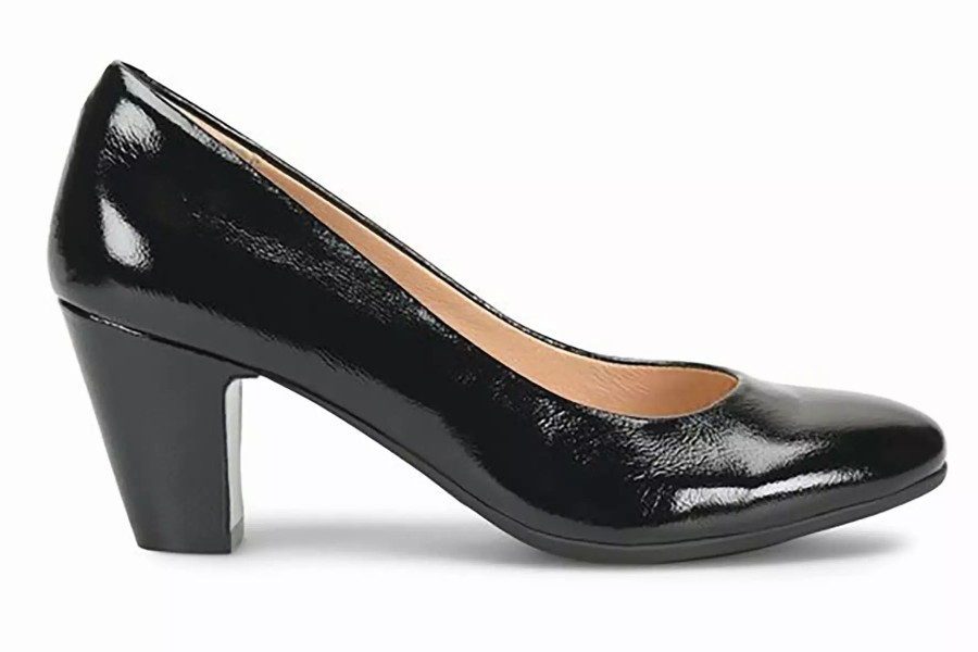 Dress Shoes * | Sofft Lana Black Patent