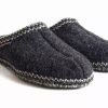 Slippers * | Haflinger As Soft Sole Charcoal