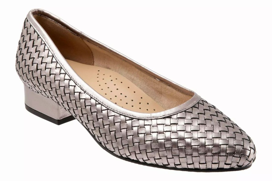 Dress Shoes * | Trotters Jade Pewter