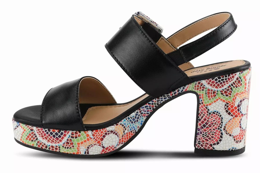 Dress Shoes * | Spring Step Azucar Black Multi