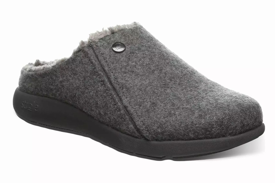 Slippers * | Strole Snug Charcoal