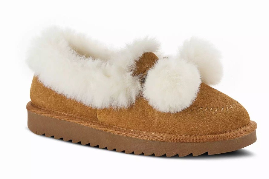 Slippers * | Flexus By Spring Step Cottontail Camel