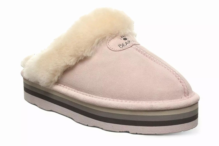 Slippers * | Bearpaw Retro Loki Pale Pink