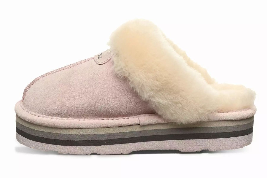 Slippers * | Bearpaw Retro Loki Pale Pink