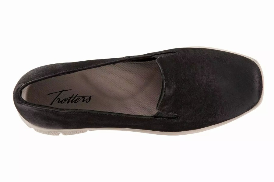 Dress Shoes * | Trotters Universal Black Nubuck