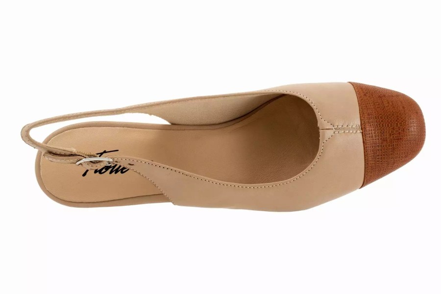 Dress Shoes * | Trotters Dea Nude Lug Emb