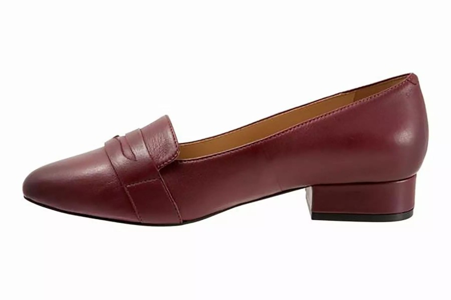 Dress Shoes * | Trotters Joelle Burgundy