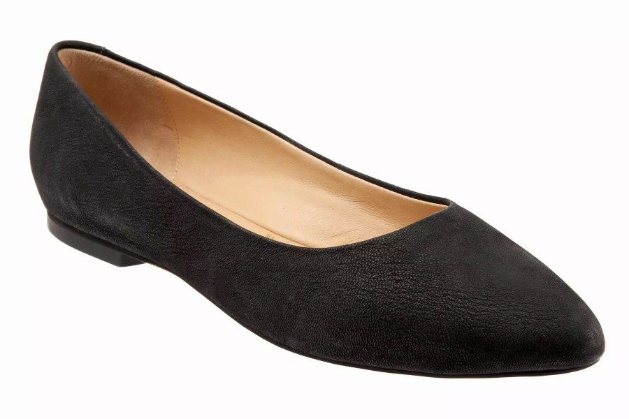 Dress Shoes * | Trotters Estee Black Nubuck