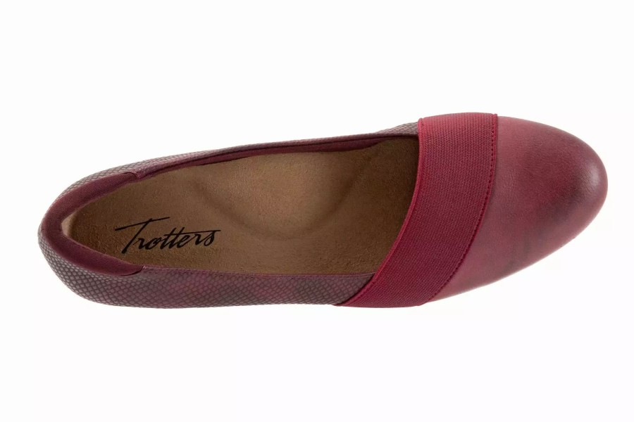 Dress Shoes * | Trotters Melinda Burgundy