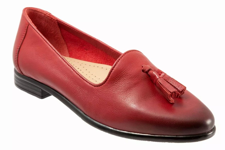 Dress Shoes * | Trotters Liz Tassel Red