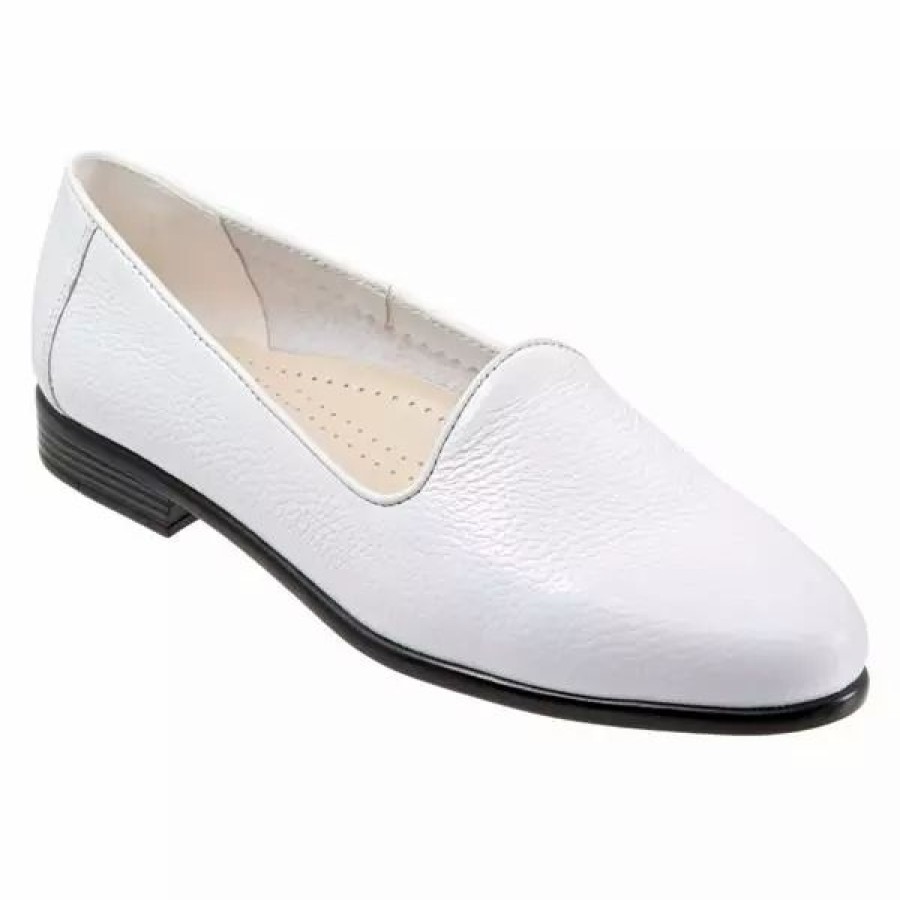 Dress Shoes * | Trotters Liz Tumbled White